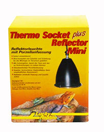 Lucky Reptile Thermo Socket plus Reflector Mini Reflektorleuchte mit Porzellanfassung für Reptilien und Amphibien – Bild 1 von 5
