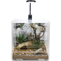 Produktbild von Lucky Reptile USB Mini LED Lampe 3,5W Schwarz für Reptilien und Amphibien