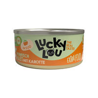 Produktbild von LuckyLou Extra Food Katzenfutter Thunfisch Stückchen in Sauce 18x70g - 18 x 70 g