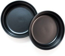 LucyBalu BOWL Katzennapf Set aus Porzellan Schwarz 2er Set für Katzen und Kitten – Bild 1 von 13