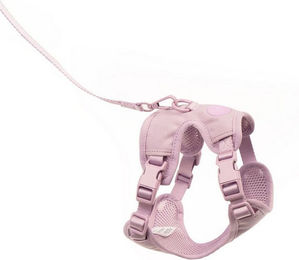 LucyBalu Explorer Katzengeschirr mit Leine und AirTag Fach ausbruchsicher Lila M/L – Bild 1 von 13