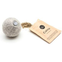 Produktbild von LucyBalu Filzball mit Katzenminze Grau Katzenspielzeug für alle Altersstufen
