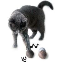 Produktbild von LucyBalu Katzen Spielzeug Set aus Filz und Wolle mit Glocke 3 Stück
