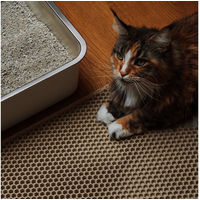 Produktbild von LucyBalu LOOMAT Katzenstreu-Auffangmatte zweilagig beige - 1 Stk.