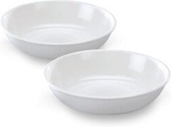 LucyBalu Melamin Katzenfutternapf und Wassernapf Set Weiß 2er Set – Bild 1 von 13