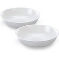Produktbild von LucyBalu Melamin Katzenfutternapf und Wassernapf Set Weiß 2er Set