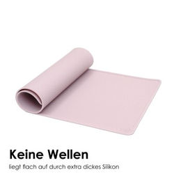 Produktbild von LucyBalu Silikon Napfunterlage für Katzen XL in Rosa