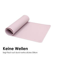 Produktbild von LucyBalu Silikon Napfunterlage für Katzen XL in Rosa