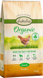 Produktbild von Lukullus Bio Geflügel Hundefutter weizenfrei 10 kg - 10 kg