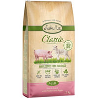 Produktbild von Lukullus Classic Hundefutter Schwein & Lamm ohne Farb- und Aromastoffe 12 kg - 12 kg