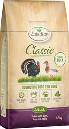 Produktbild von Lukullus Classic Hundefutter Truthahn und Ente 12 kg