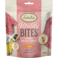 Produktbild von Lukullus Funktionssnack für Hunde Adult Kalb und Lachs getreidefrei 3 x 200 g - 3 x 200 g