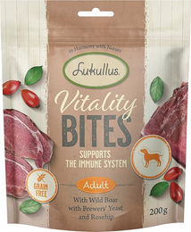 Produktbild von Lukullus Funktionssnack Wildschwein getreidefrei 3 x 200 g - 3 x 200 g