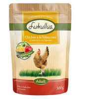 Produktbild von Lukullus Hundefutter Huhn in Paella-Reis und Gemüse Valenciana 6 x 300 g - 6 x 300 g