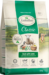 Produktbild von Lukullus Kaltgepresstes Hundefutter Barbarie-Ente & Lamm für Adult, glutenfrei, 10 kg