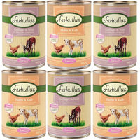 Produktbild von Lukullus Naturkost Junior Probierpaket Mixpaket 2 mit Stückchen in Sauce 6 x 400 g - 6 x 400 g