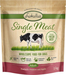 Produktbild von Lukullus Single Meat Hundefutter Rind Monoprotein 1 kg - 1 kg