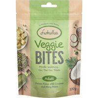 Produktbild von Lukullus Veggie Bites Hundesnacks Mungbohnen Vegan Adult 100 g