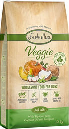 Produktbild von Lukullus Veggie Hundefutter Getreidefrei Vegan 2 x 12 kg - 2 x 12 kg