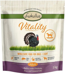 Produktbild von Lukullus Vitality Light Nassfutter Truthahn getreidefrei zur Gewichtsreduktion 5 x 1 kg - 1 kg