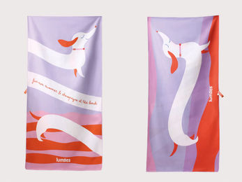 Produktbild von lumiies Hundematte Lila Polyester für Welpen