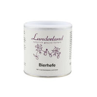 Produktbild von Lunderland Bierhefe Pulver 100g Haut-Fell-Supplement für Hunde und Katzen - 100 g
