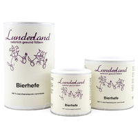 Produktbild von Lunderland Bierhefe Pulver für Katzen zur Unterstützung von Haut, Fell und Verdauung 100 g - 100 g
