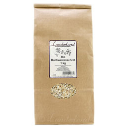 Lunderland Bio Buchweizenschrot Granulat als hypoallergene Nahrungsergänzung für Hunde 1 kg - 1 kg – Bild 1 von 3