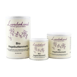 Lunderland Bio-Hagebuttenmehl Pulver für Hunde und Katzen 300 g - 300 g – Bild 1 von 4