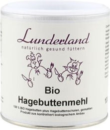 Lunderland Bio Hagebuttenpulver zur Vitaminversorgung für Hunde und Katzen 100 g – Bild 1 von 1