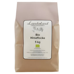 Lunderland Bio Hirseflocken 5 kg für Hunde und Katzen - 5 kg – Bild 1 von 4