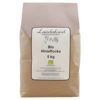 Produktbild von Lunderland Bio Hirseflocken 5 kg für Hunde und Katzen - 5 kg