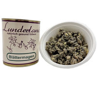 Produktbild von Lunderland Blättermagen vom Rind Einzelfuttermittel für Hunde und Katzen 2 x 800g
