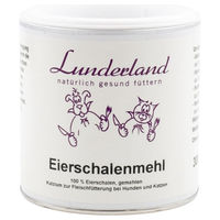 Produktbild von Lunderland Eierschalenmehl Mineralfutter für Hunde und Katzen 300 g
