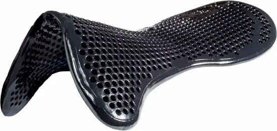 Lunderland Gel-Sattelpad mit vorderer Erhöhung in Schwarz – Bild 1 von 3