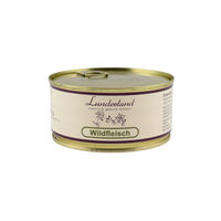 Produktbild von Lunderland Hundefutter Wildfleisch Monoprotein Nassfutter mit Stückchen 5 x 300 g - 5 x 300 g