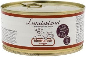 Produktbild von Lunderland Hypoallergenes Katzen Nassfutter Rind Monoprotein 12x300 g - 5 x 300 g