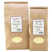Produktbild von Lunderland Kartoffelflocken 500 g Hypoallergenes Einzelfuttermittel für Hunde und Katzen zur Unterstützung der Verdauung - 500 g