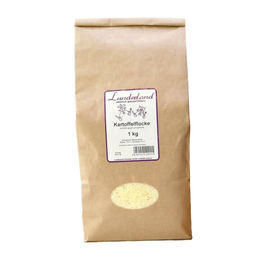 Lunderland Kartoffelflocken Pulver für Hunde zur Unterstützung der Magen-Darm-Verdauung 1 kg - 1 kg – Bild 1 von 7
