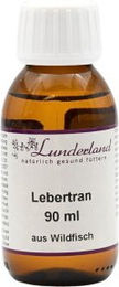 Lunderland Lebertran Öl für Hunde und Katzen 90 ml gefiltert und gereinigt – Bild 1 von 1