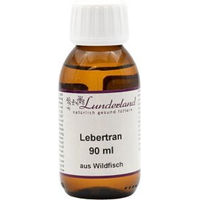 Produktbild von Lunderland Lebertran Öl für Hunde und Katzen 90 ml gefiltert und gereinigt