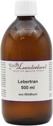 Lunderland Lebertran Öl für Hunde und Katzen zur Unterstützung von Haut und Fell 500 ml – Bild 1 von 2