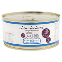 Produktbild von Lunderland Pferdefleisch Monoprotein mager hypoallergen 300 g