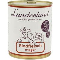 Produktbild von Lunderland Reinfleisch Rind Nassfutter Monoprotein Hypoallergen 6x800 g - 2 x 800 g