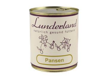 Lunderland Rinderpansen Hundefutter Monoprotein ohne Zusatzstoffe 800 g Dose - 12 x 800 g – Bild 1 von 4