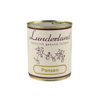 Produktbild von Lunderland Rinderpansen Hundefutter Monoprotein ohne Zusatzstoffe 800 g Dose - 12 x 800 g