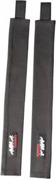 Lunderland Steigbügelriemenhülle aus Stoff in Schwarz One Size – Bild 1 von 3