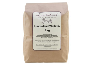 Lunderland Weißmix für Hunde und Katzen für alle Altersstufen - 5 kg – Bild 1 von 3