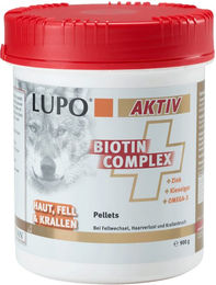 Lupo Aktiv Biotin Complex Pellets zur Unterstützung von Haut und Fell 400 g – Bild 1 von 4