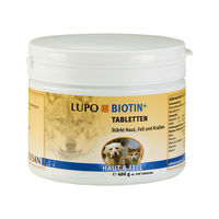 Produktbild von Luposan Biotin+ Haut und Fell Supplement Tabletten 400 g